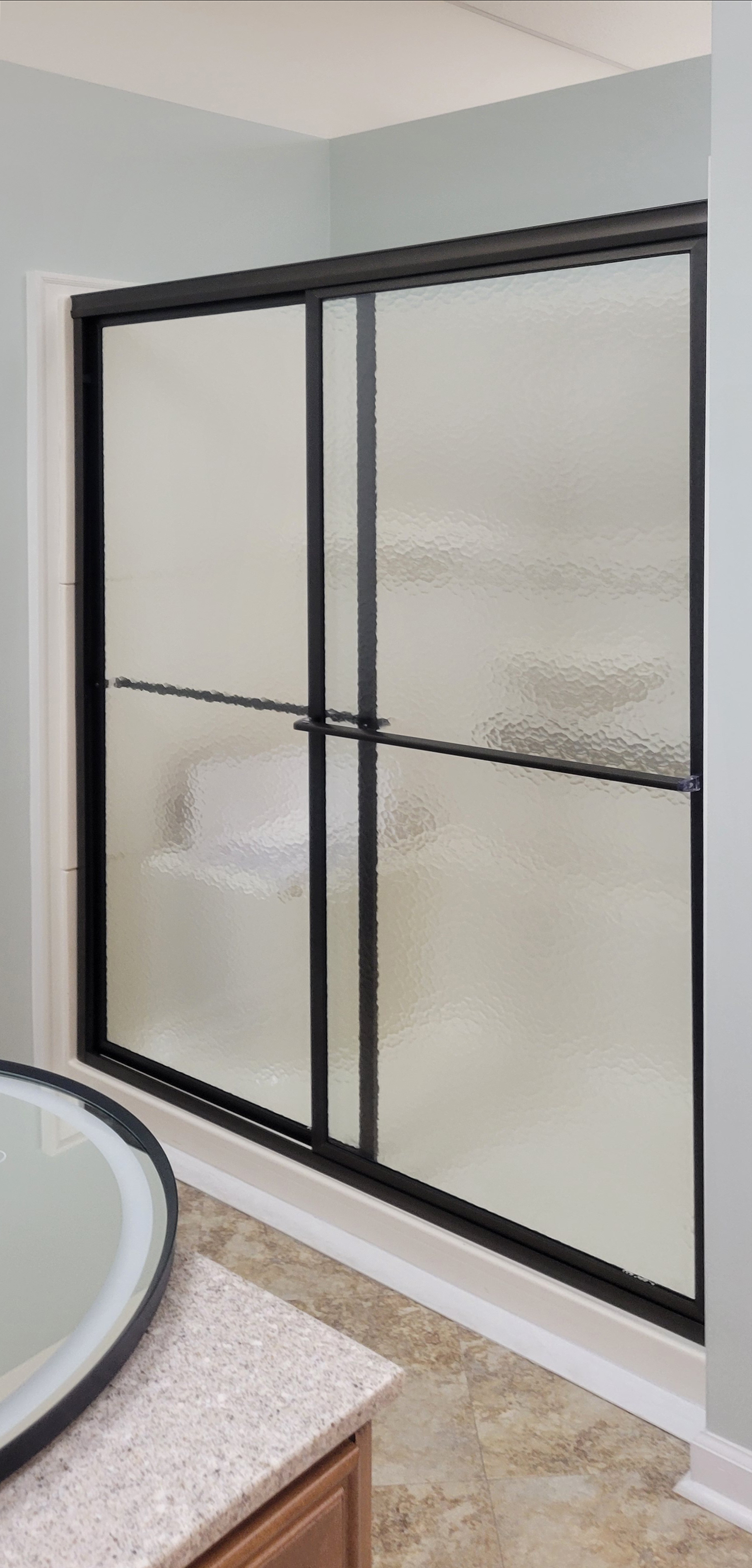 Deluxe Framed 3/16-inch Glass Sliding Shower Door | Basco Shower Doors